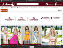 Tablet Screenshot of dyfashion.ro